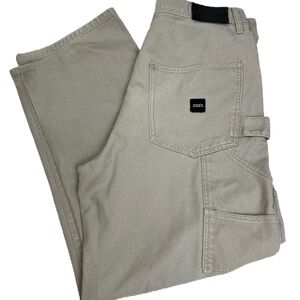 Public Supply Utility Double Knee Carpenter Cargo Pant 32/30 Gray  Streetwear